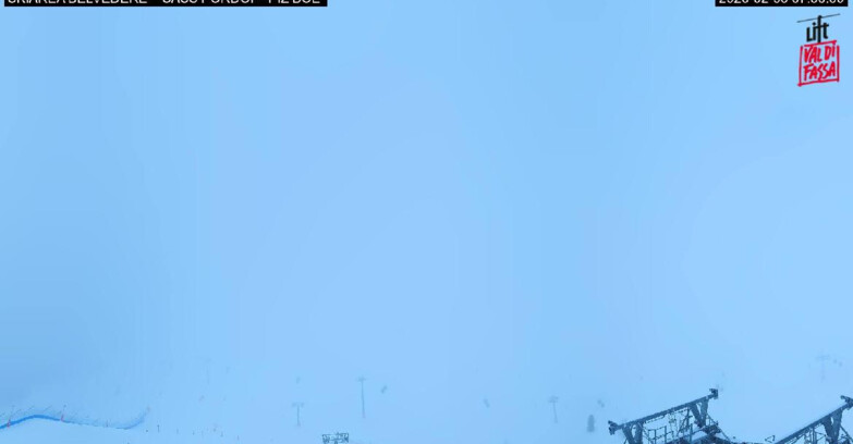 Webcam Canazei-Belvedere - SKIAREA BELVEDERE 