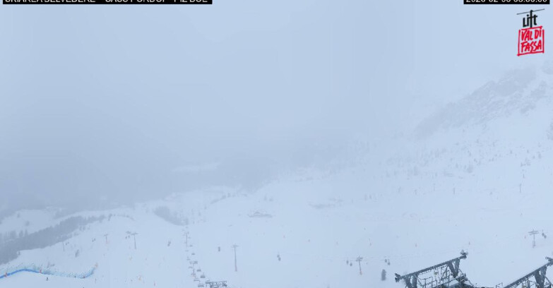 Webcam Canazei-Belvedere - SKIAREA BELVEDERE 