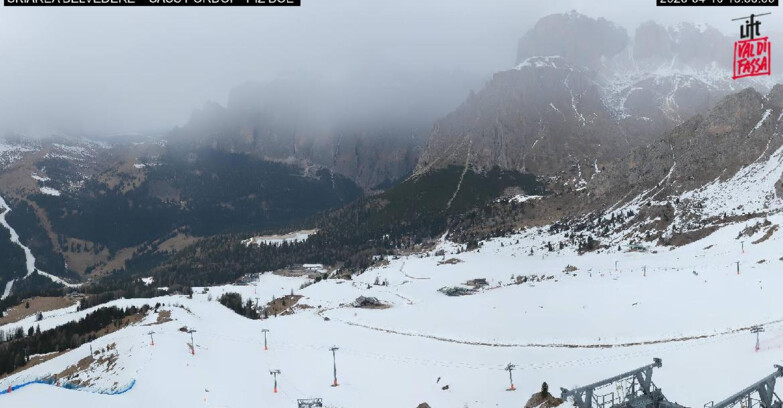 Webcam Canazei-Belvedere - SKIAREA BELVEDERE 