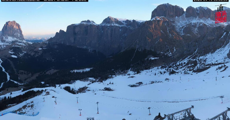 Webcam Canazei-Belvedere - SKIAREA BELVEDERE 