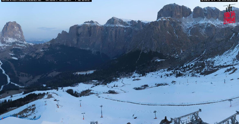 Webcam Canazei-Belvedere  - SKIAREA BELVEDERE 
