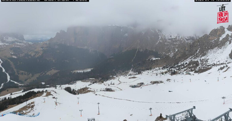 Webcam Canazei-Belvedere  - SKIAREA BELVEDERE 