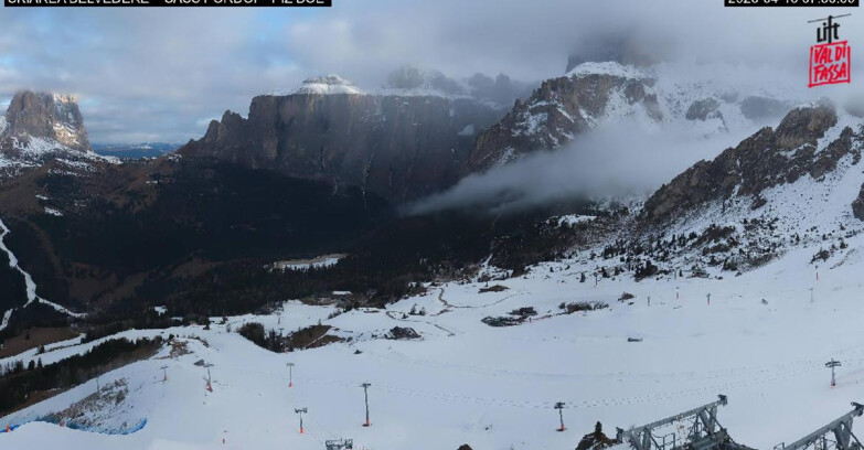 Webcam Canazei-Belvedere  - SKIAREA BELVEDERE 