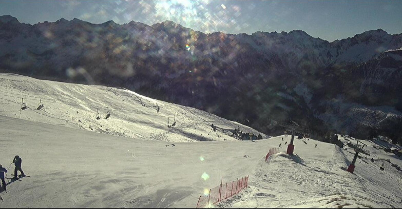 Webcam Pozza di Fassa-Aloch-Buffaure  - Pala del Geiger Piste