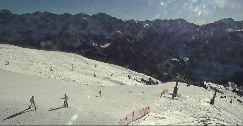 Webcam Pozza di Fassa-Aloch-Buffaure  - Pala del Geiger Piste