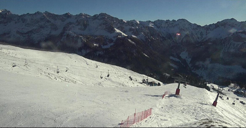 Webcam Pozza di Fassa-Aloch-Buffaure  - Pala del Geiger Piste
