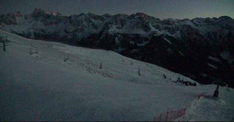 Webcam Pozza di Fassa-Aloch-Buffaure  - Pala del Geiger Piste