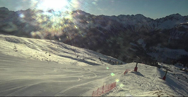 Webcam Pozza di Fassa-Aloch-Buffaure  - Pala del Geiger Piste
