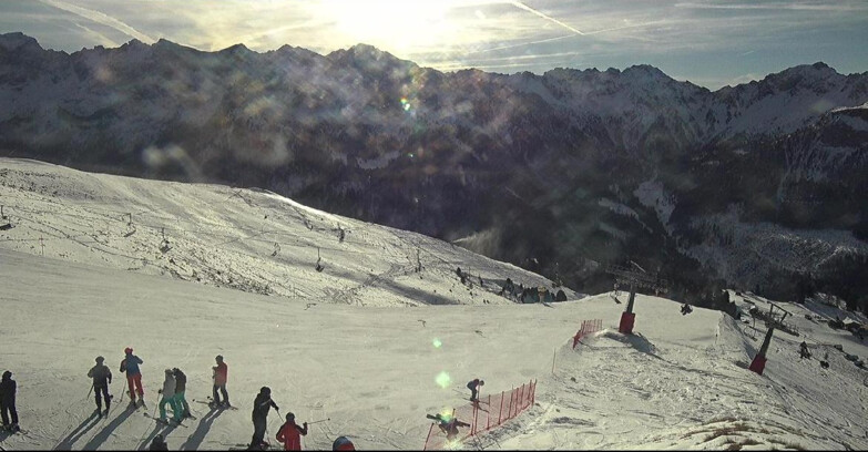 Webcam Pozza di Fassa-Aloch-Buffaure  - Pista Pala del Geiger