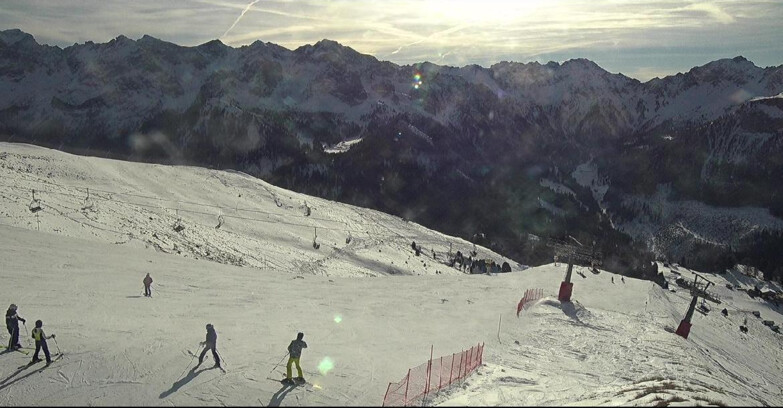 Webcam Pozza di Fassa-Aloch-Buffaure  - Pista Pala del Geiger