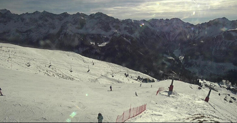 Webcam Pozza di Fassa-Aloch-Buffaure  - Pista Pala del Geiger