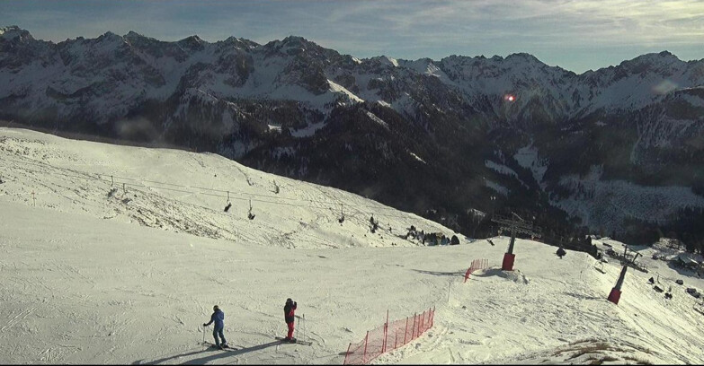 Webcam Pozza di Fassa-Aloch-Buffaure  - Pista Pala del Geiger