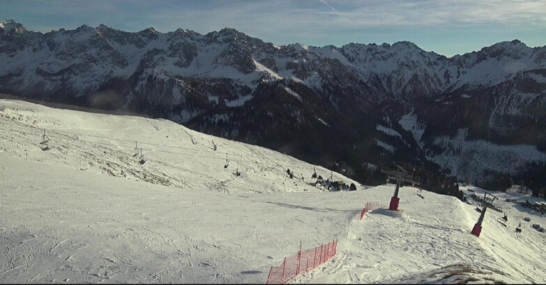 Webcam Pozza di Fassa-Aloch-Buffaure  - Pista Pala del Geiger