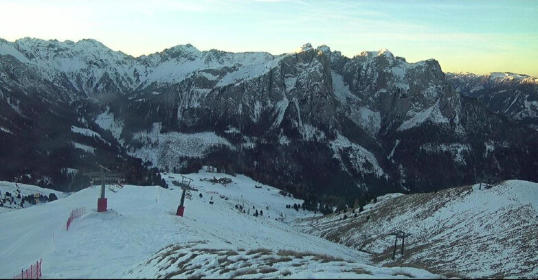 Webcam Pozza di Fassa-Aloch-Buffaure  - Pista Pala del Geiger