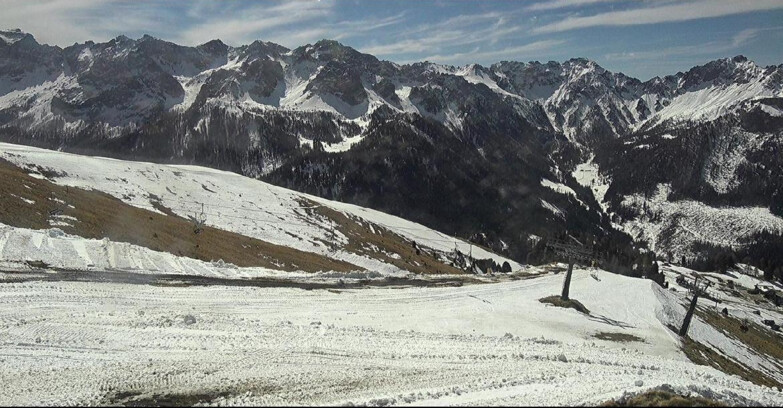 Webcam Pozza di Fassa-Aloch-Buffaure  - Pista Pala del Geiger