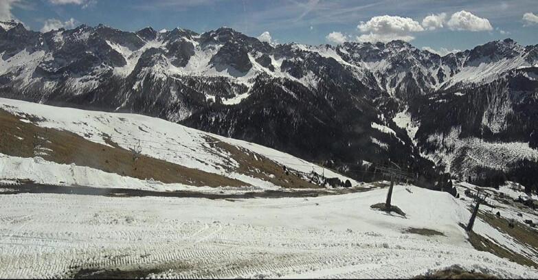 Webcam Pozza di Fassa-Aloch-Buffaure  - Pista Pala del Geiger