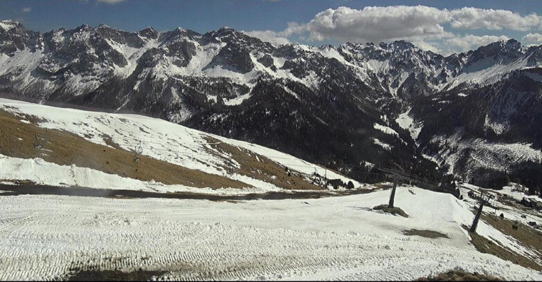 Webcam Pozza di Fassa-Aloch-Buffaure  - Pista Pala del Geiger