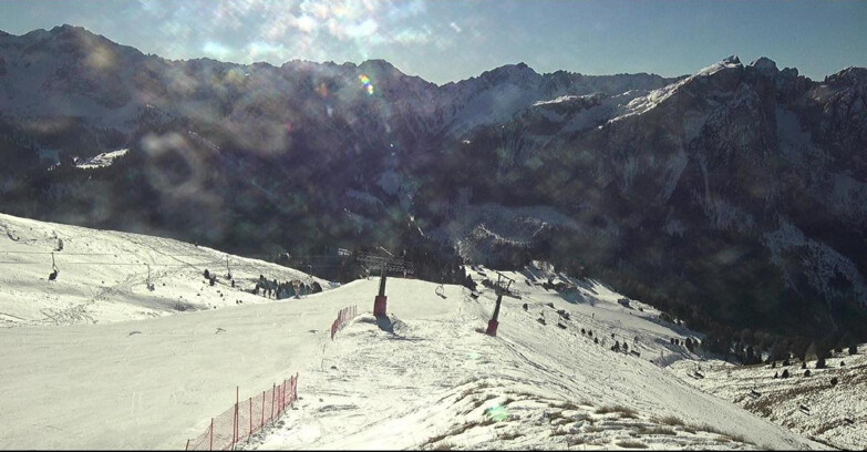 Webcam Pozza di Fassa-Aloch-Buffaure  - Rifugio Baita Cuz