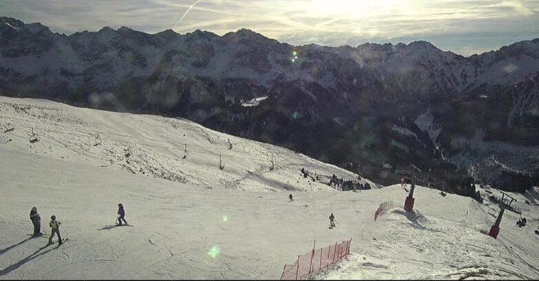 Webcam Pozza di Fassa-Aloch-Buffaure  - Rifugio Baita Cuz