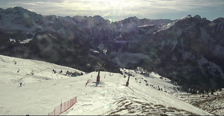 Webcam Pozza di Fassa-Aloch-Buffaure  - Rifugio Baita Cuz