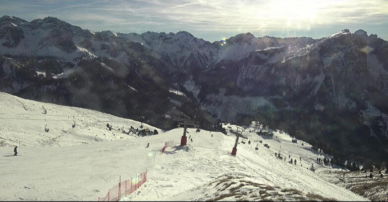 Webcam Pozza di Fassa-Aloch-Buffaure  - Rifugio Baita Cuz