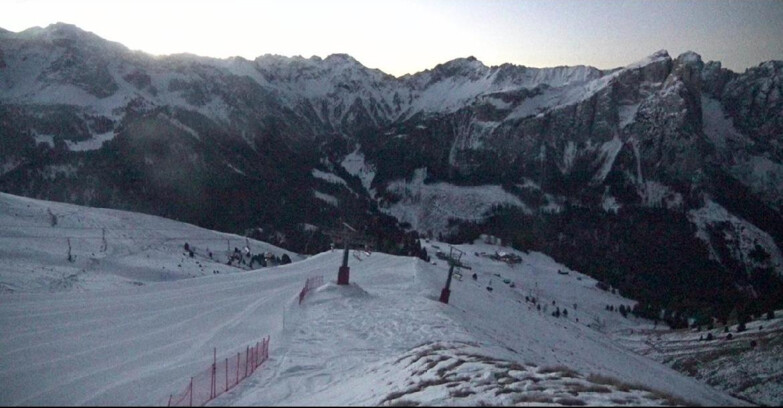 Webcam Pozza di Fassa-Aloch-Buffaure  - Rifugio Baita Cuz