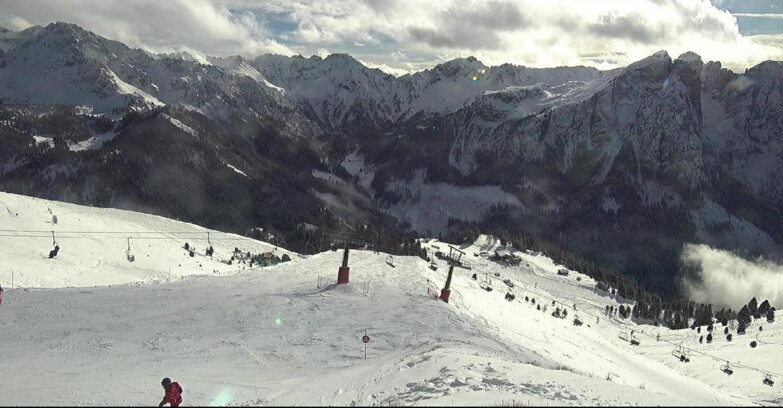 Webcam Pozza di Fassa-Aloch-Buffaure  - Rifugio Baita Cuz