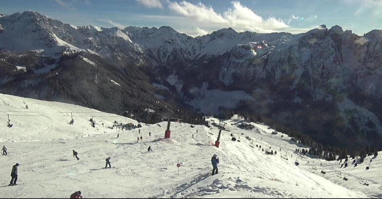 Webcam Pozza di Fassa-Aloch-Buffaure  - Rifugio Baita Cuz