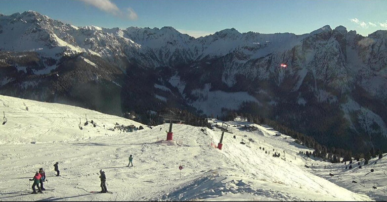 Webcam Pozza di Fassa-Aloch-Buffaure  - Rifugio Baita Cuz