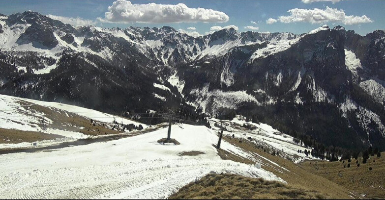 Webcam Pozza di Fassa-Aloch-Buffaure  - Rifugio Baita Cuz