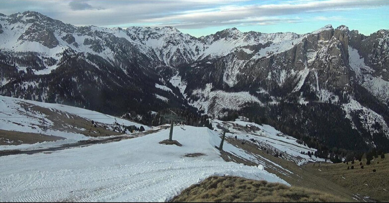 Webcam Pozza di Fassa-Aloch-Buffaure  - Baita Cuz Hütte