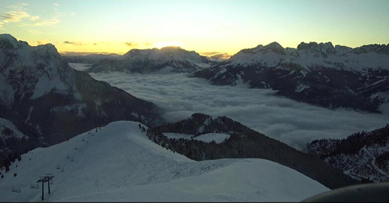 Webcam Pozza di Fassa-Aloch-Buffaure  - Nuova Pista Valvacin B