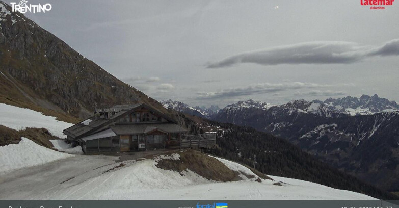 Webcam Пампеаго - Предаццо - Оберегген	 - Latemar- Feudo Ovest