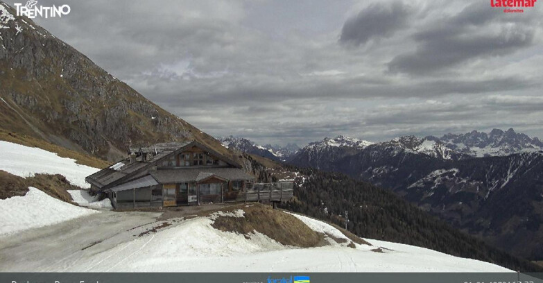 Webcam Пампеаго - Предаццо - Оберегген	 - Latemar- Feudo Ovest
