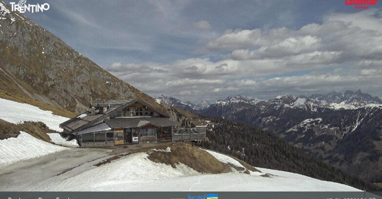 Webcam Пампеаго - Предаццо - Оберегген	 - Latemar- Feudo Ovest