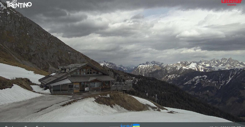 Webcam Пампеаго - Предаццо - Оберегген	 - Latemar- Feudo Ovest