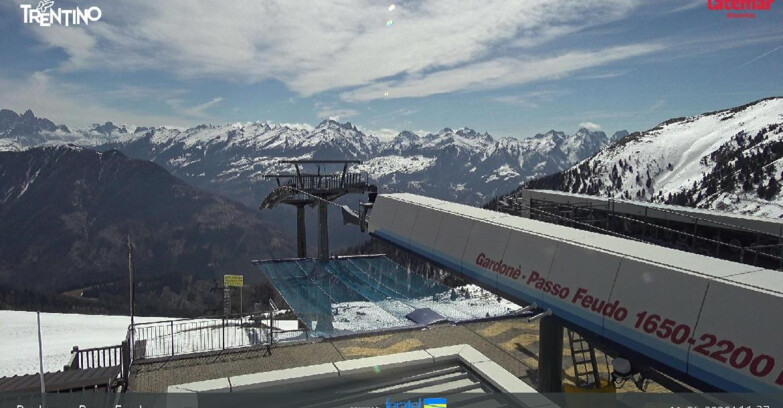 Webcam Pampeago  - Predazzo -  Obereggen - Latemar- Feudo est