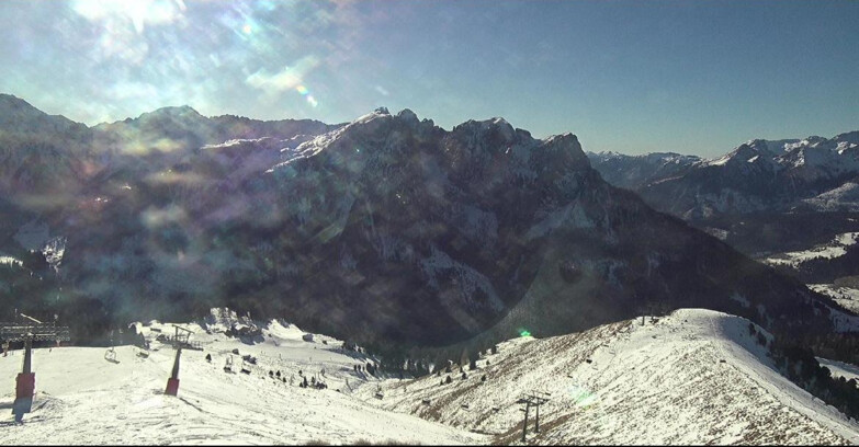 Webcam Pozza di Fassa-Aloch-Buffaure  - Cima 11 und Cima 12