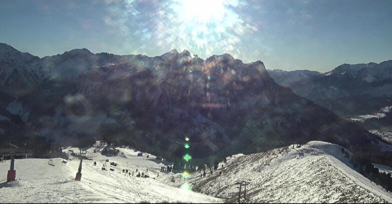 Webcam Pozza di Fassa-Aloch-Buffaure  - Cima 11 und Cima 12