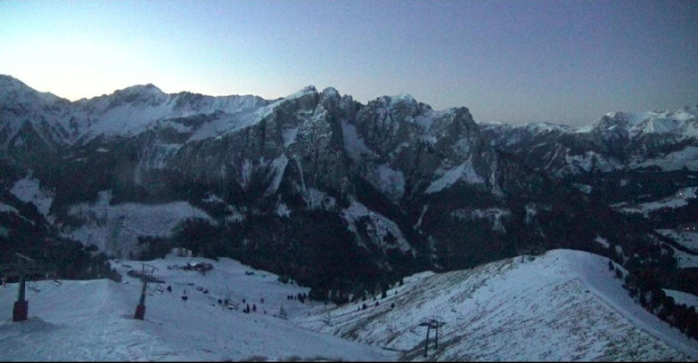 Webcam Pozza di Fassa-Aloch-Buffaure  - Cima 11 und Cima 12