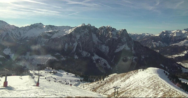 Webcam Pozza di Fassa-Aloch-Buffaure  - Cima 11 e Cima 12