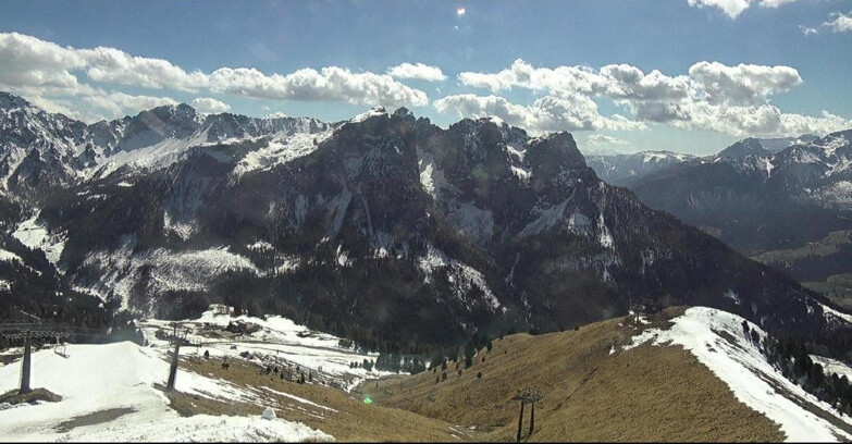 Webcam Pozza di Fassa-Aloch-Buffaure  - Cima 11 e Cima 12