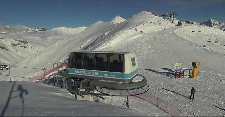 Webcam Pozza di Fassa-Aloch-Buffaure  - Pala del Geiger