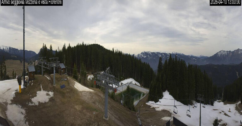 Webcam Lavarone Skigegiet - Laghetto Sessellift 