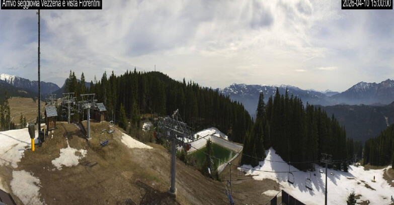 Webcam Lavarone Skigegiet - Laghetto Sessellift 