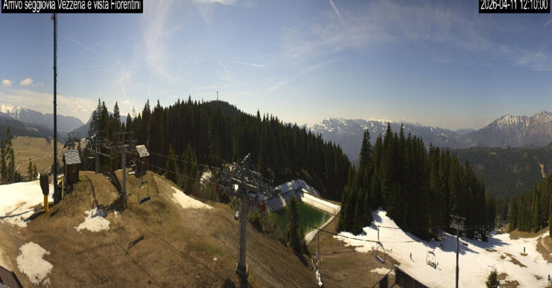 Webcam Ski Area Lavarone  - Chair lift Laghetto 