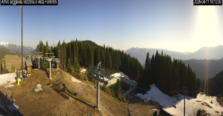 Webcam Ski area Lavarone - Arrivo seggiovia Laghetto