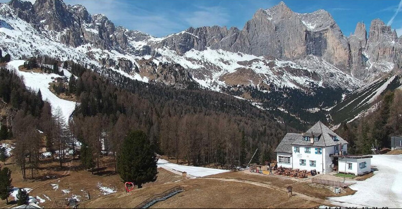 Webcam Vigo di Fassa-Pera-Ciampedie - Vigo - Roda de Vael