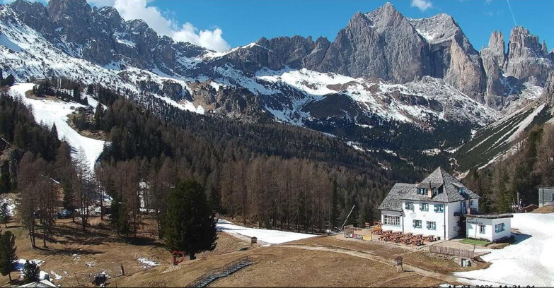 Webcam Vigo di Fassa-Pera-Ciampedìe - Vigo - Roda de Vael