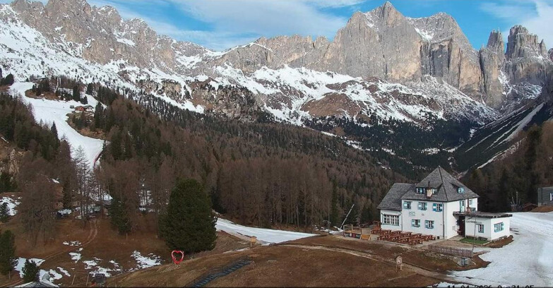 Webcam Vigo di Fassa-Pera-Ciampedìe - Vigo - Roda de Vael